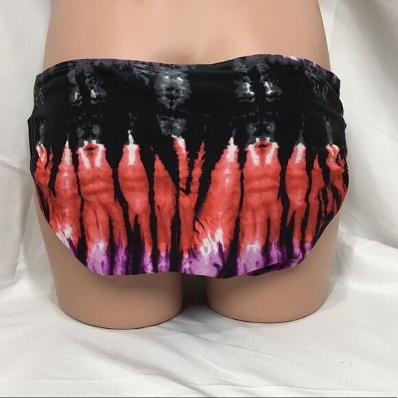 Island Escape Tie Dye Shaper Pant Bikini Bottoms C - Picture 3 of 8